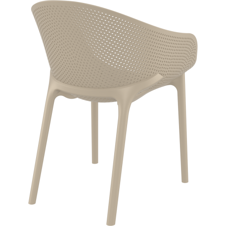 Комплект 2 стула Siesta Sky Pro + Стол Siesta Ocean Side Table - Taupe5