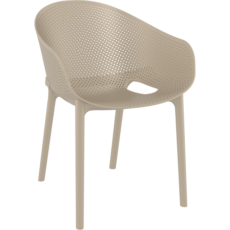 Комплект 2 стула Siesta Sky Pro + Стол Siesta Ocean Side Table - Taupe3