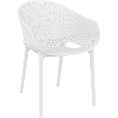 Комплект 2 стула Siesta Sky Pro + Стол Siesta Ocean Side Table - White3