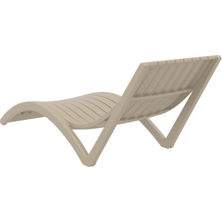 Комплект 2 шезлонга Siesta Slim + Стол Siesta Ocean Side Table - Taupe5