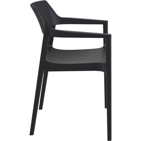 Стул Siesta Tulum Armchair Black1