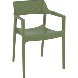Стул Siesta Tulum Armchair Olive Green