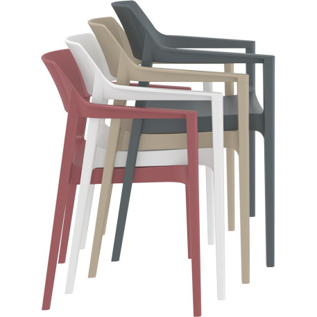 Стул Siesta Tulum Armchair Black6