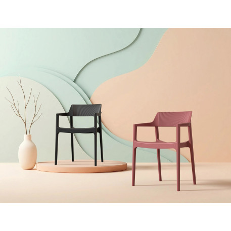 Стул Siesta Tulum Armchair Black8