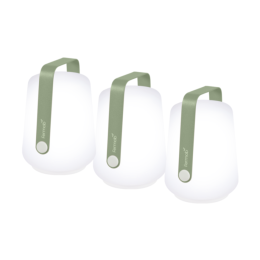 Набір вуличних світильників FERMOB Set Of 3 Balad H12 Cactus Зелений