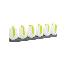 Набір вуличний світильників FERMOB Set Of 6 Balad H12 Verbena Зелений