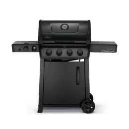 Газовый гриль Freestyle 425 с конфоркой SIZZLE ZONE и дверцей, черный мат