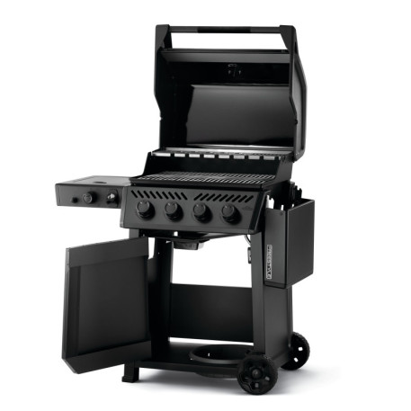 Газовый гриль Freestyle 425 с конфоркой SIZZLE ZONE и дверцей, черный мат3