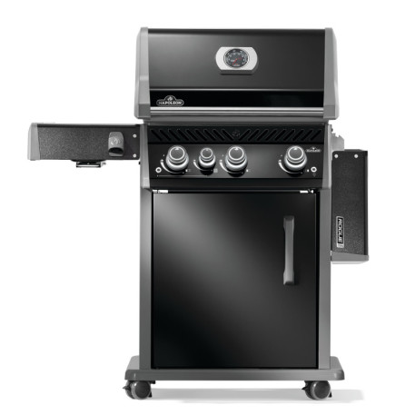 Газовый гриль Napoleon Rogue PRO 425 с боковой горелкой SIZZLE ZONE, черный2
