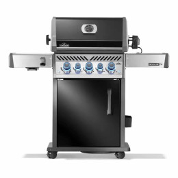 Газовый гриль Napoleon Rogue PRO-S 425 черный, с боковой горелкой SIZZLE ZONE
