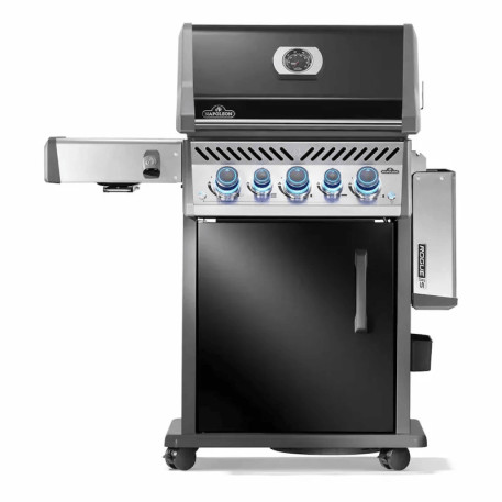 Газовый гриль Napoleon Rogue PRO-S 425 черный, с боковой горелкой SIZZLE ZONE1