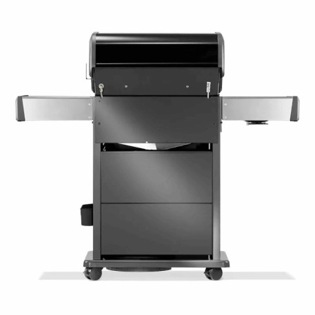 Газовый гриль Napoleon Rogue PRO-S 425 черный, с боковой горелкой SIZZLE ZONE3