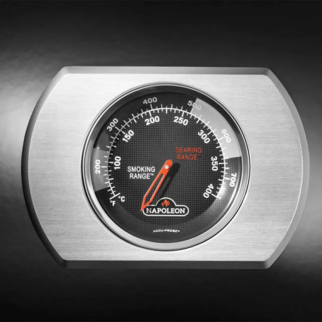 Газовый гриль Napoleon Rogue PRO-S 425 черный, с боковой горелкой SIZZLE ZONE7