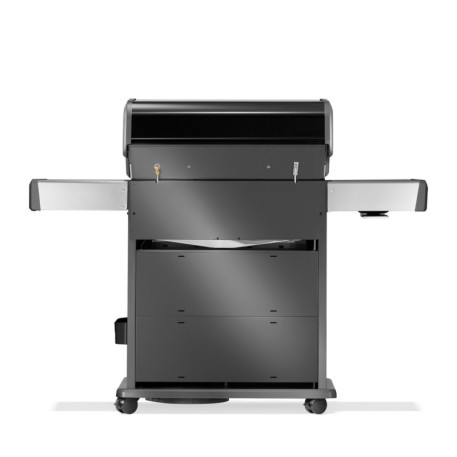 Газовый гриль Napoleon Rogue PRO-S 525, черный, с боковой горелкой SIZZLE ZONE, РОЖЕН В КОМПЛЕКТЕ4