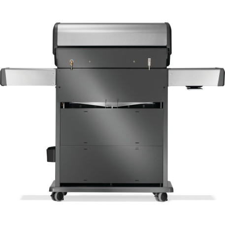 Газовый гриль Napoleon Rogue PRO-S 525, нержавеющая сталь, с боковой горелкой SIZZLE ZONE, РОЖЕН В КОМПЛЕКТЕ4